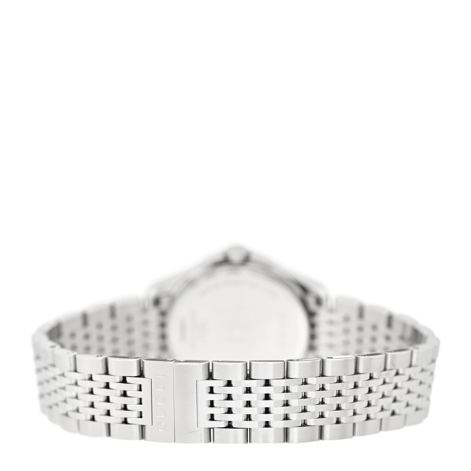 Gucci Stainless Steel Diamond Black Mother of Pearl 27mm G-Timeless Quartz Watch 3 of 5