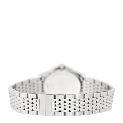 Gucci Stainless Steel Diamond Black Mother of Pearl 27mm G-Timeless Quartz Watch 3 of 5