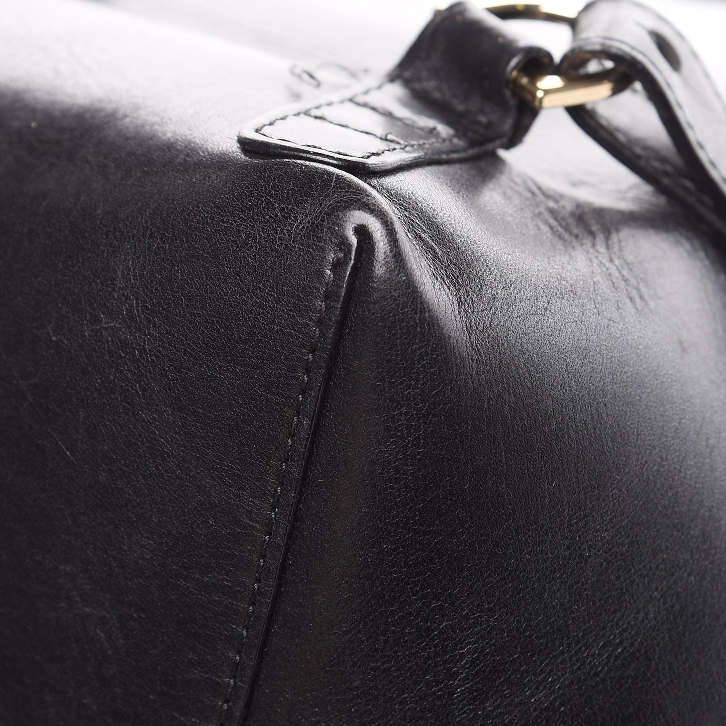 Vegetable Tanned Calfskin Backpack Black
