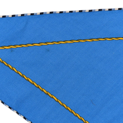 Hermes Cashmere Silk La Reale Giant Pointe Triangle Shawl 4 of 4