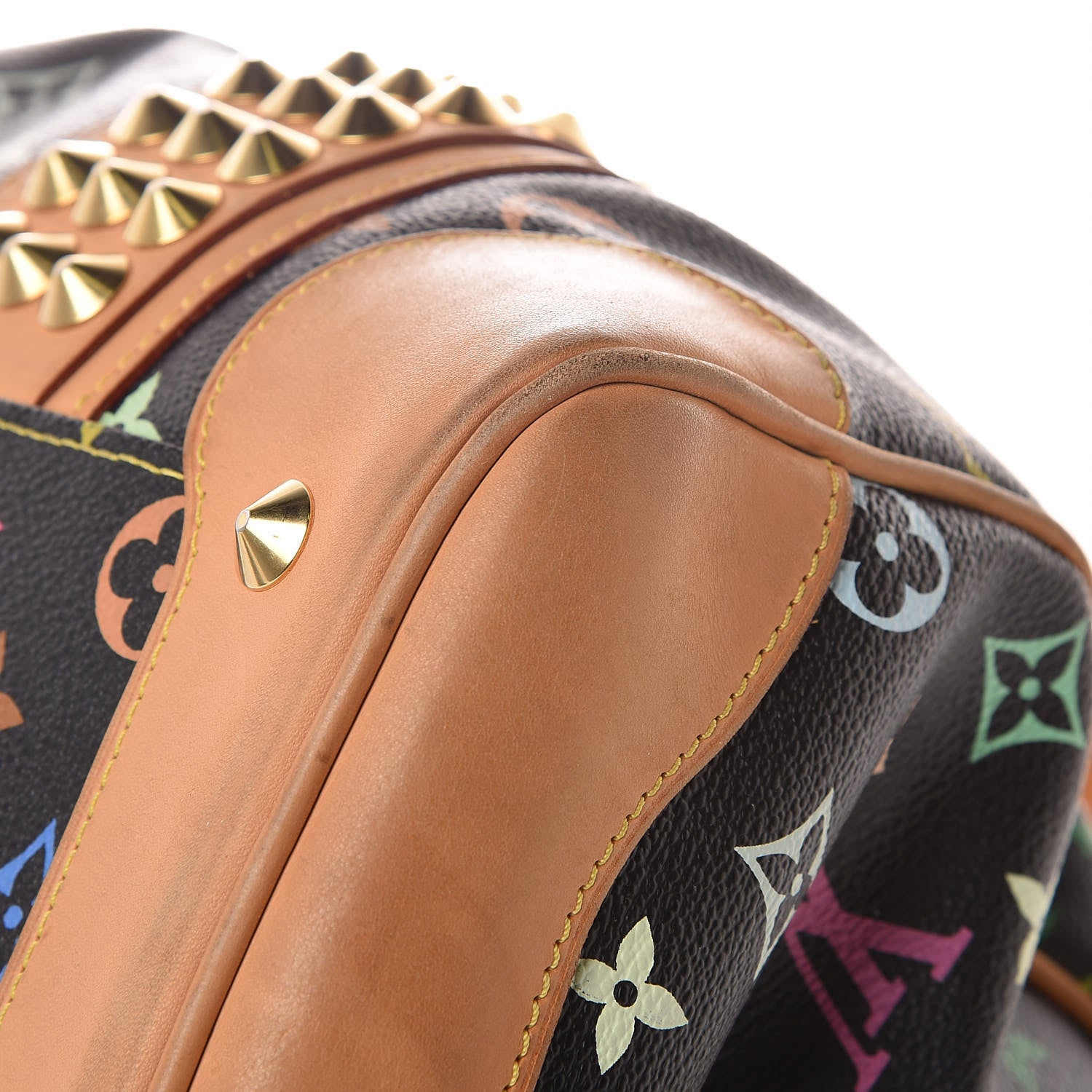 Louis Vuitton Monogram Multicolor Courtney MM Black 17 of 18