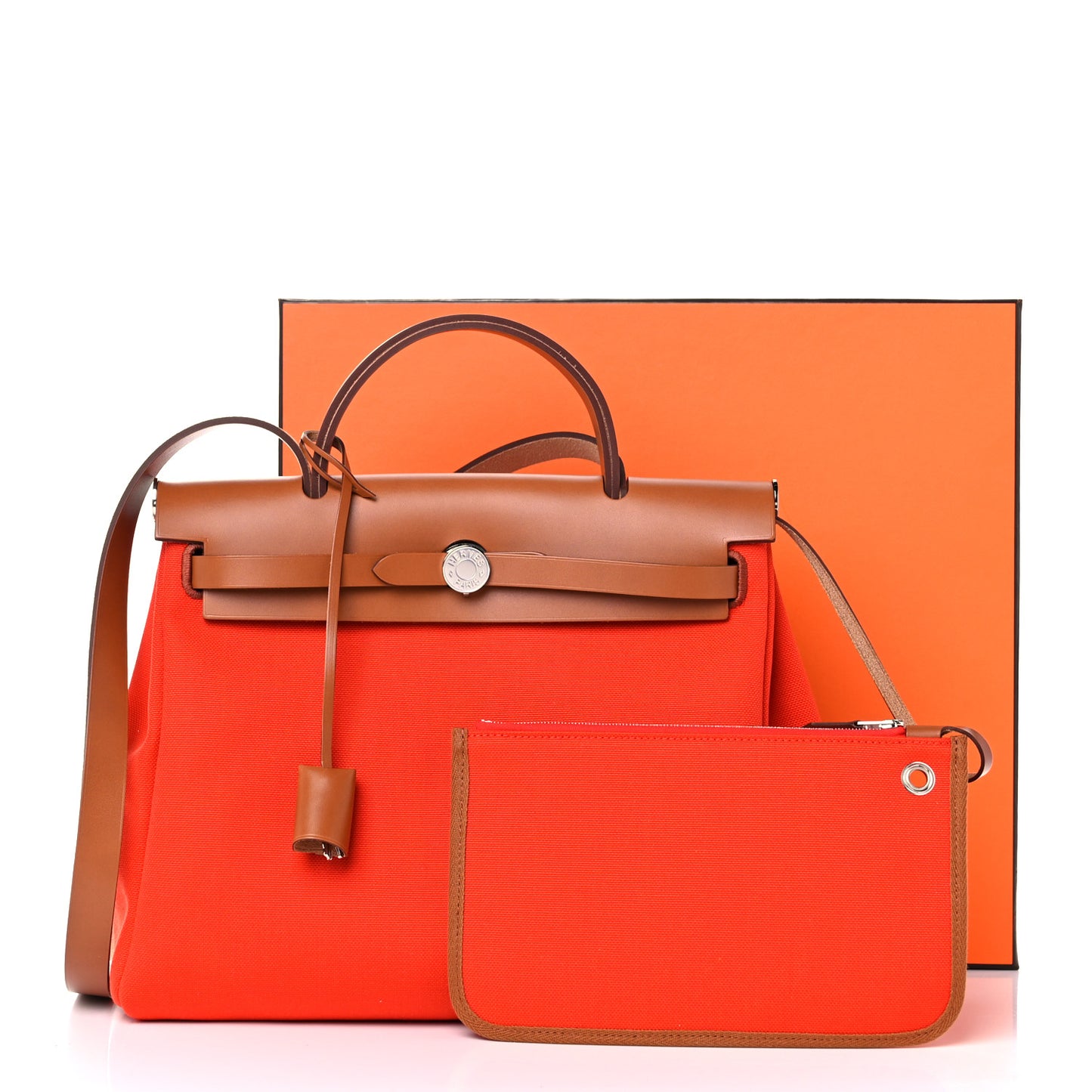 Vache Hunter Toile Herbag Zip 31 PM Orange