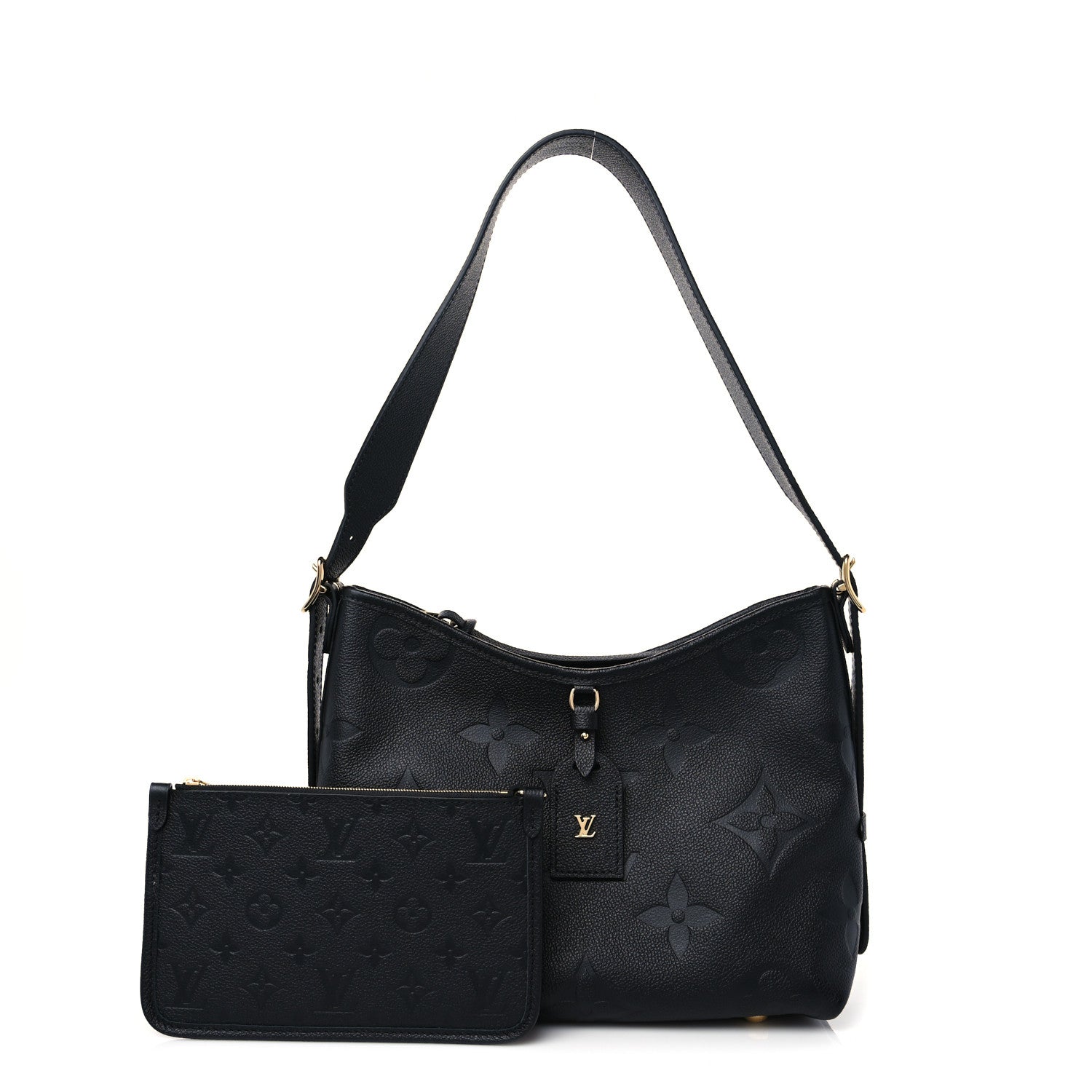 Louis Vuitton Empreinte Carryall PM Black 3 of 9