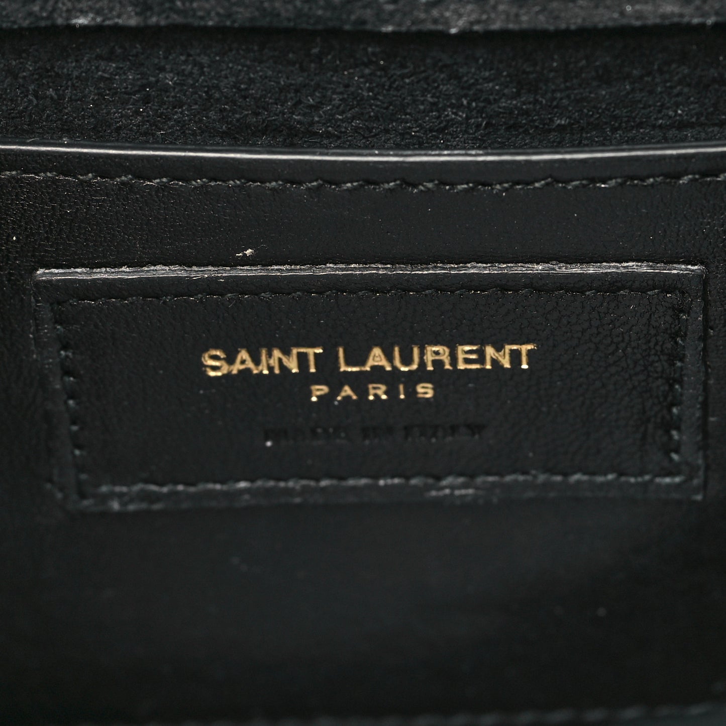 Metallic Calfskin Small Classic Monogram Kate Tassel Satchel Gold