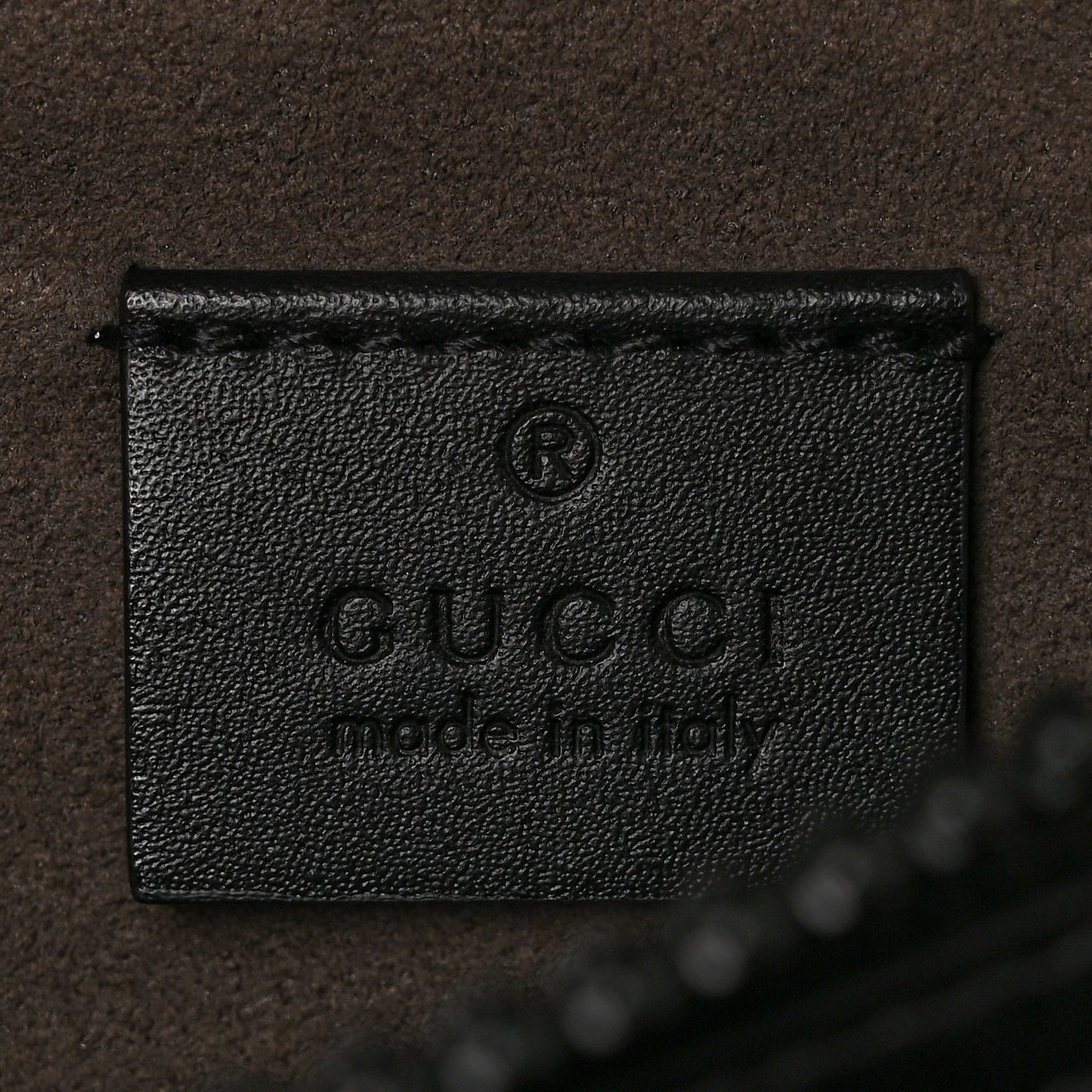 GG Supreme Monogram Belt Bag Black