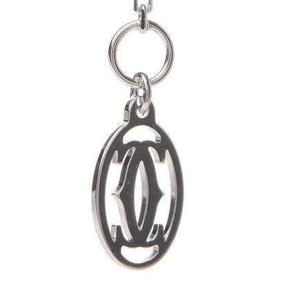 Cartier 18K White Gold Diamond XS D'Amour Pendant Necklace 5 of 8