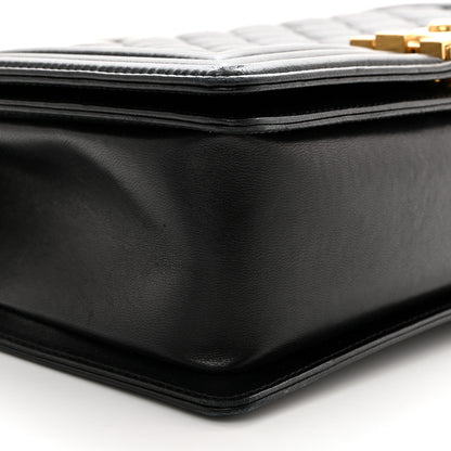 Chanel Lambskin Quilted Medium Boy Flap Black 9 of 12