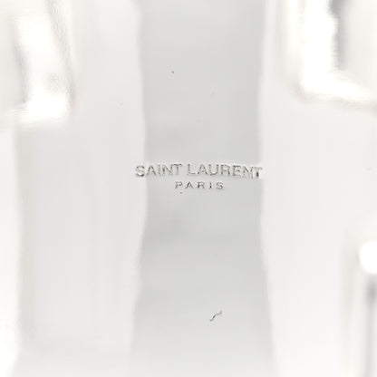 Saint Laurent Brass Big Bumpy Cuff Bracelet M Silver 4 of 5