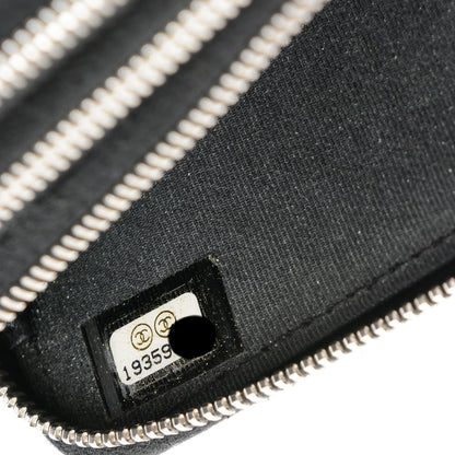 Chanel Patent Calfskin Quilted Zip Around Phone Holder Black 9 of 9