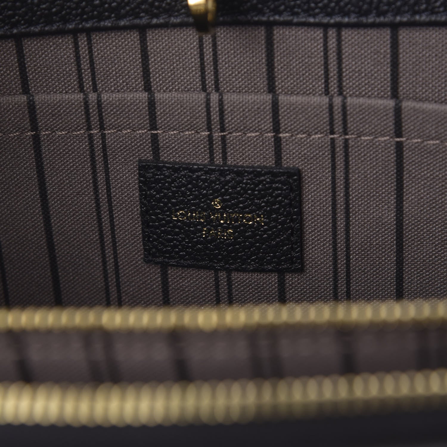 Louis Vuitton Empreinte Montaigne GM Black 5 of 10
