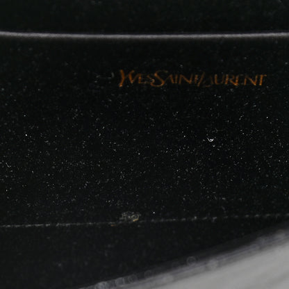 Saint Laurent Textured Patent Monogram Large Belle De Jour Clutch Black 11 of 13