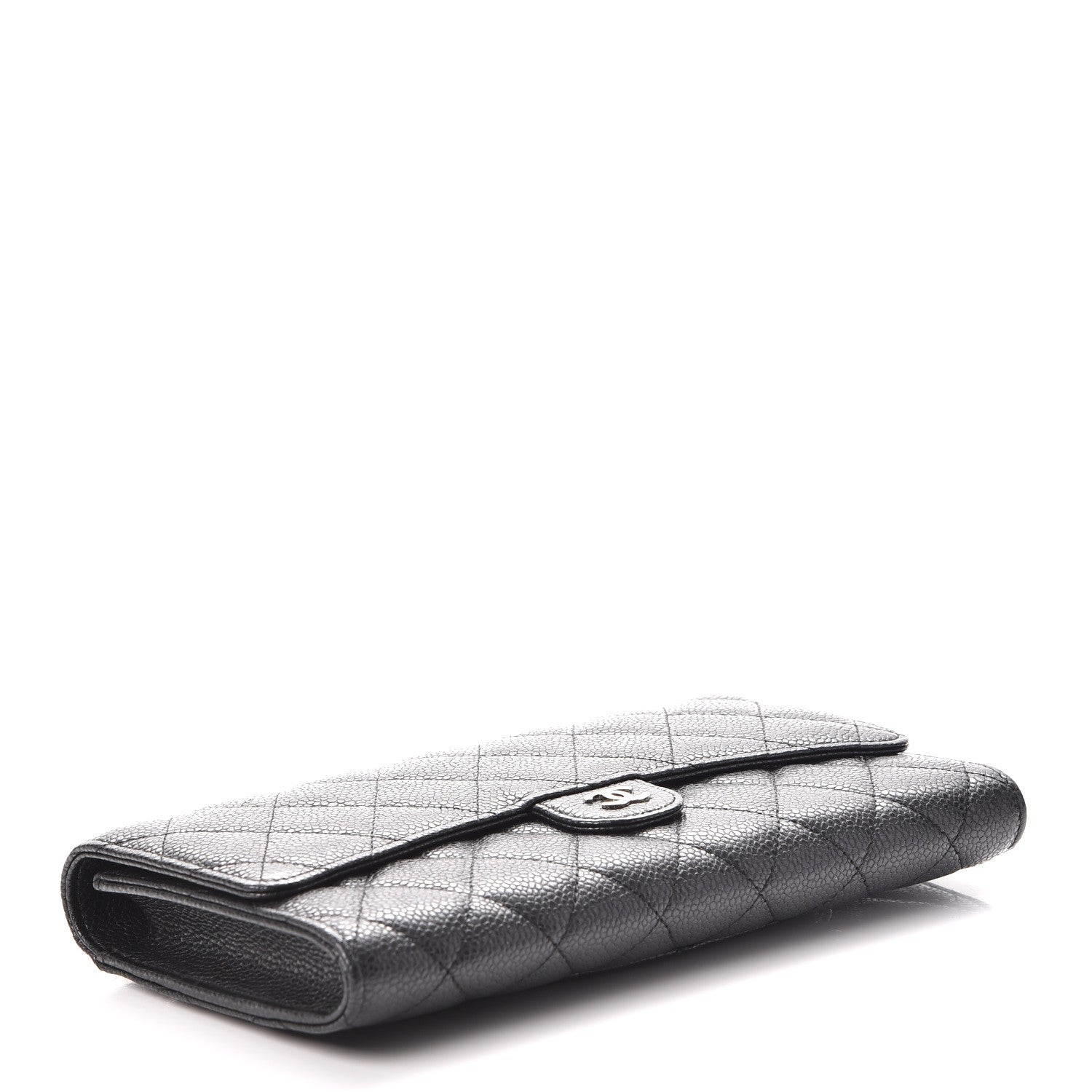 Chanel Caviar Quilted Travel Wallet Black 6 of 15