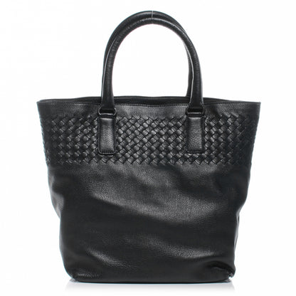 Bottega Veneta Cervo Leather Medium Tote Nero Black 1 of 8