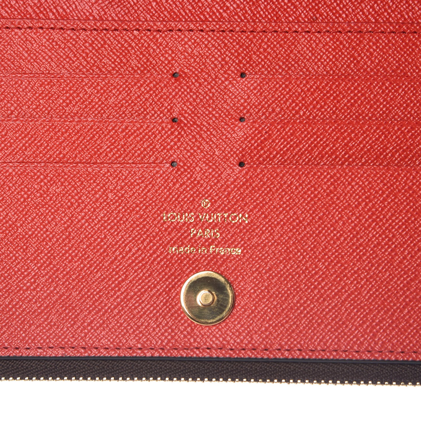 Monogram Adele Wallet Coquelicot