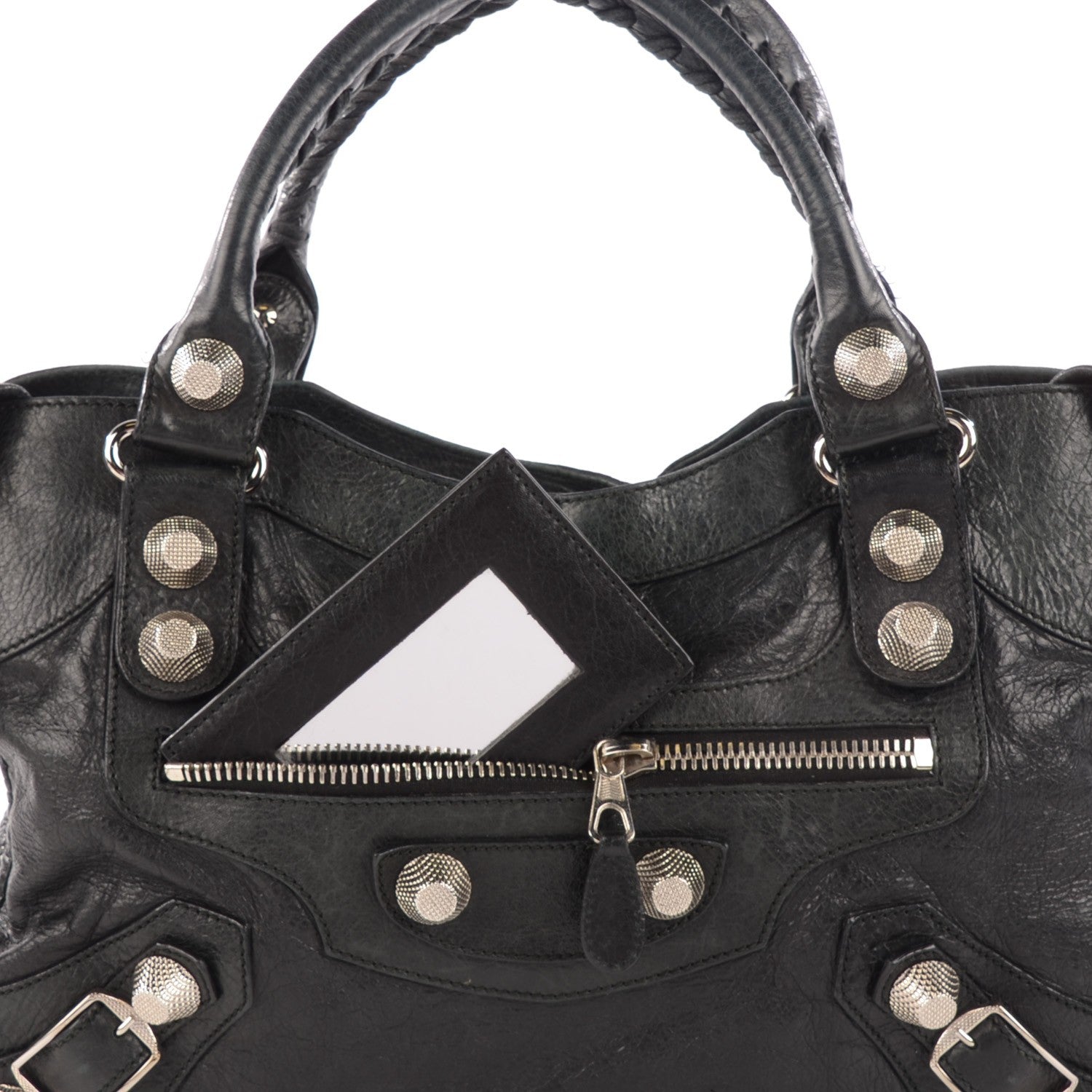 Balenciaga Agneau Giant 21 Silver Hardware City Black 6 of 12