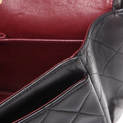 Chanel Lambskin Quilted Small Double Flap Black 8 of 8