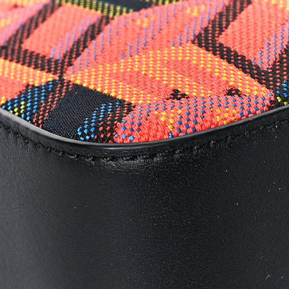 MCM Jacquard Cubic Monogram Rockstar Shoulder Bag Multicolor 7 of 8