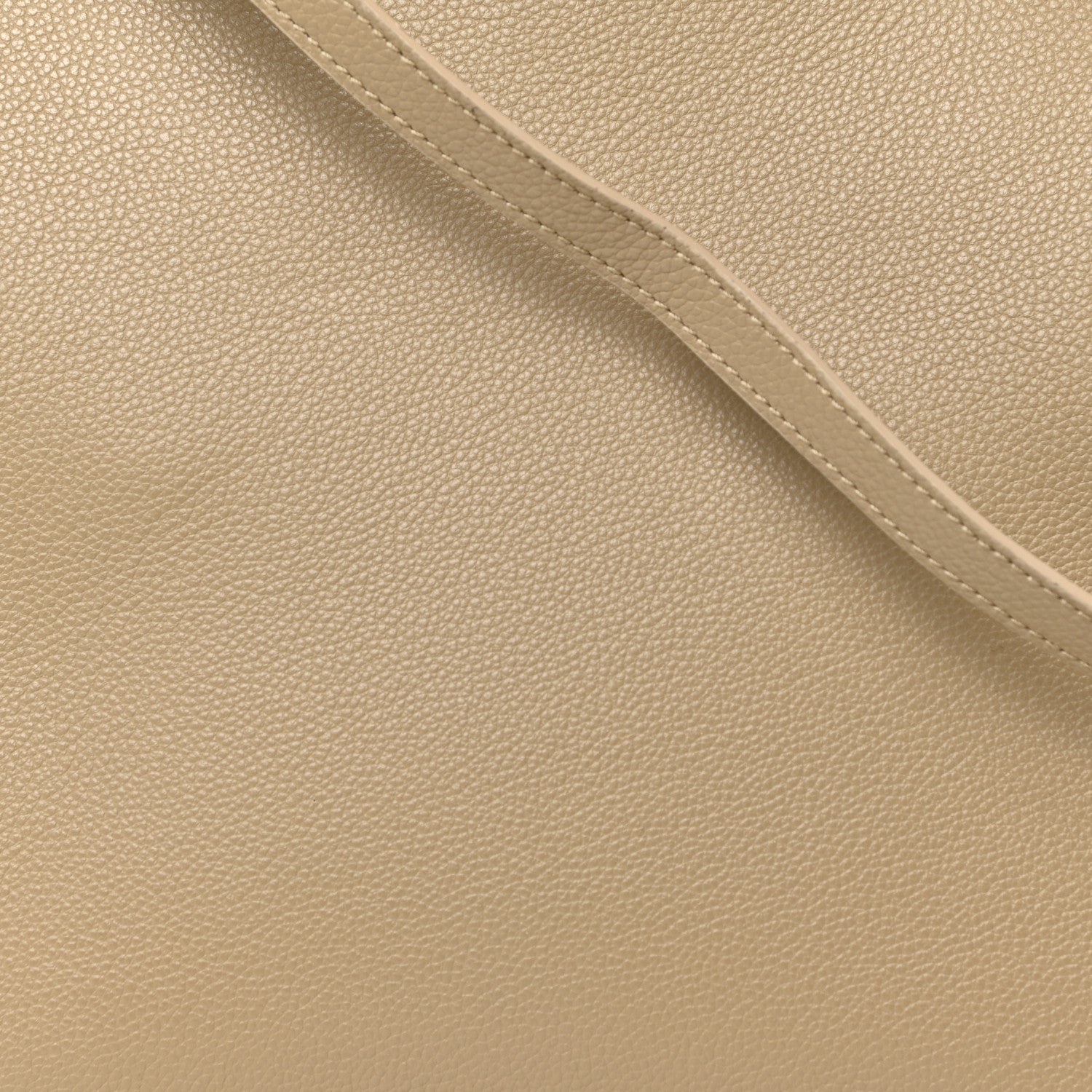Burberry Grainy Calfskin Title Bag Light Beige 8 of 16