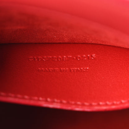 Saint Laurent Calfskin Baby Monogram Cabas Red 7 of 10