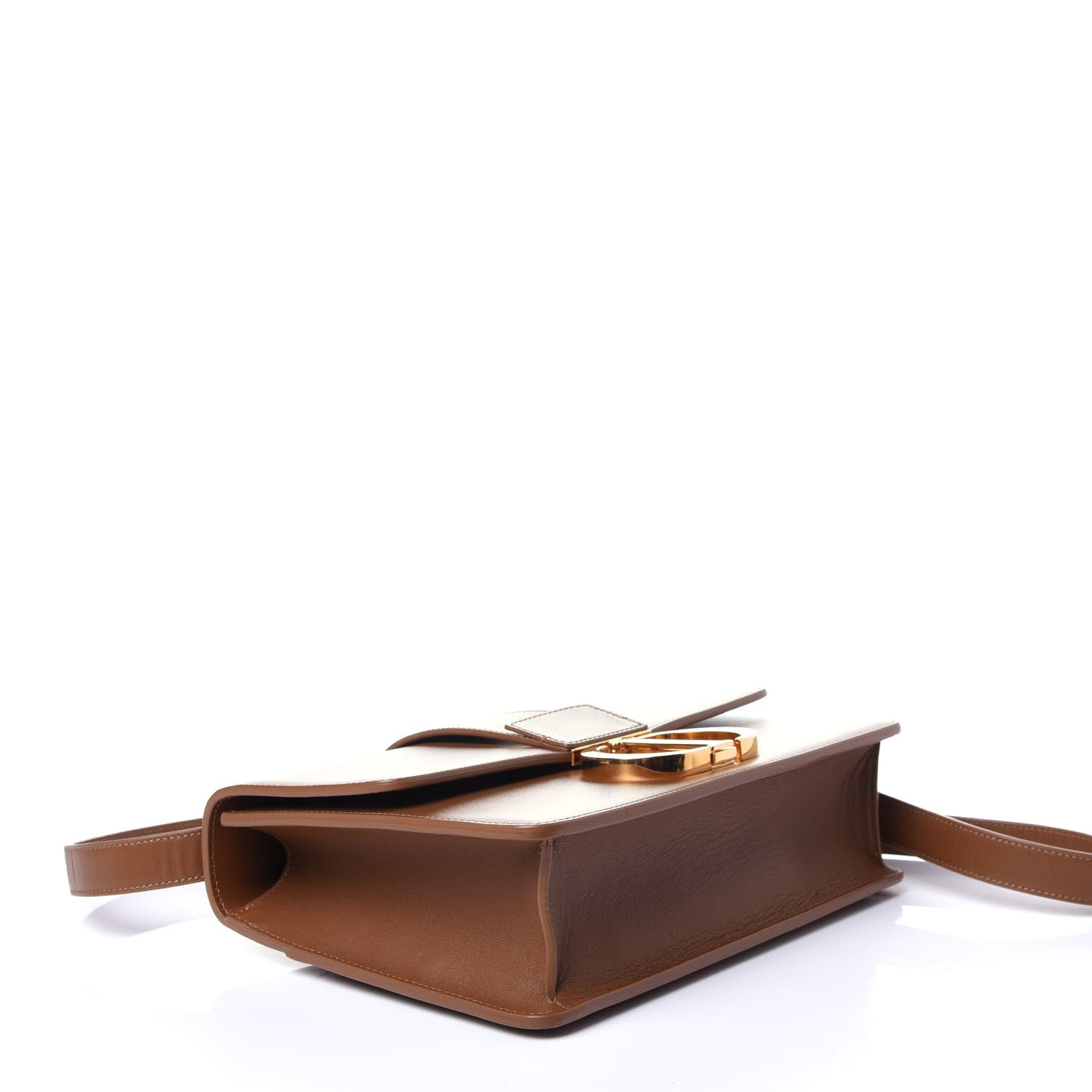Christian Dior Smooth Calfskin 30 Montaigne Flap Bag Brown 4 of 9