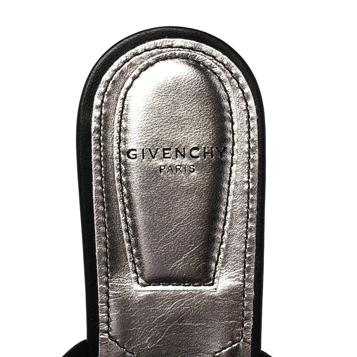 Givenchy Lambskin Bedford Logo Mule Slides 35 Black 7 of 9