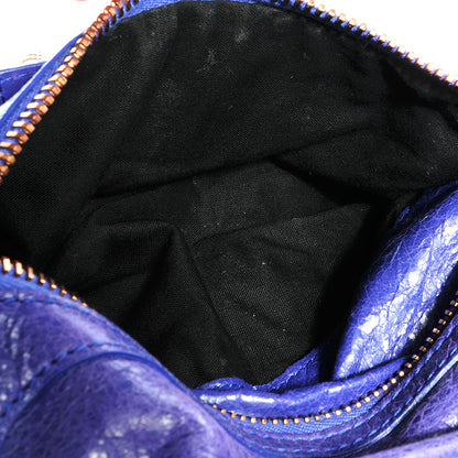 Balenciaga Agneau Giant 21 Rose Gold Hardware City Bleu Lavande 6 of 10