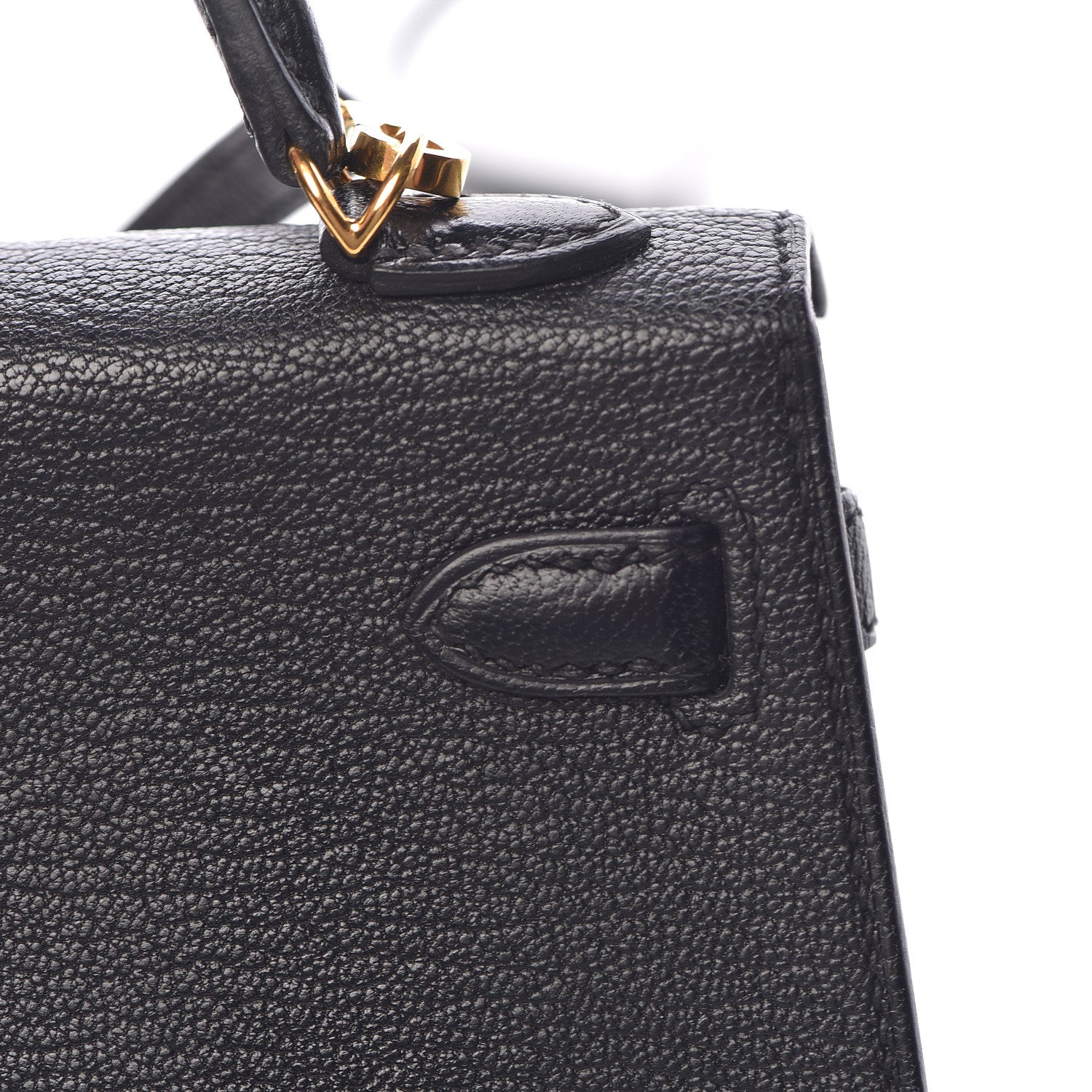 Hermes Chevre Mysore Mini Kelly Sellier 20 Black 18 of 35