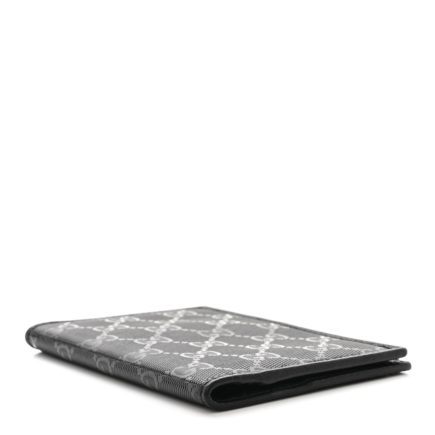 Gucci GG Crystal Monogram Passport Holder Black 4 of 9