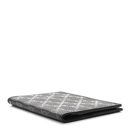 Gucci GG Crystal Monogram Passport Holder Black 4 of 9