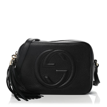 Gucci Pebbled Calfskin Small Soho Disco Bag Black 1 of 12