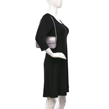 Celine Shiny Calfskin Triomphe Shoulder Bag Light Lilac 2 of 9