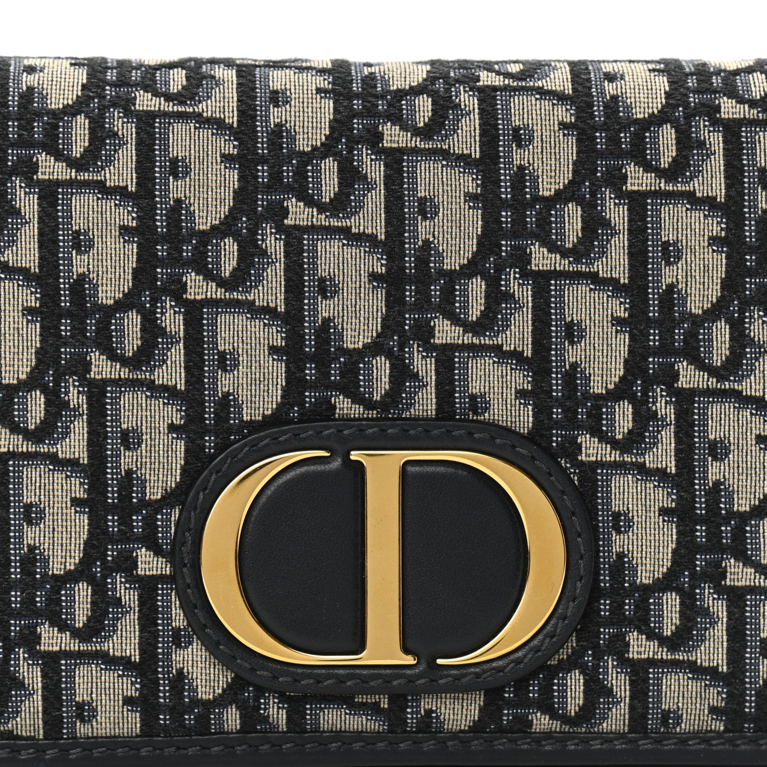 Christian Dior Oblique 30 Montaigne 2-In-1 Pouch Blue 7 of 10