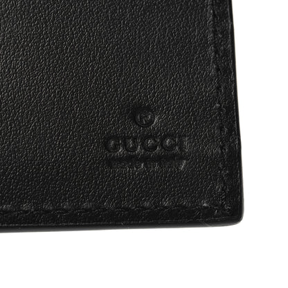 Gucci Plutone Calfskin Logo Bi-Fold Wallet Black 6 of 8