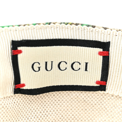 Gucci GG Supreme Monogram Flora Baseball Hat 56 S Red 5 of 6