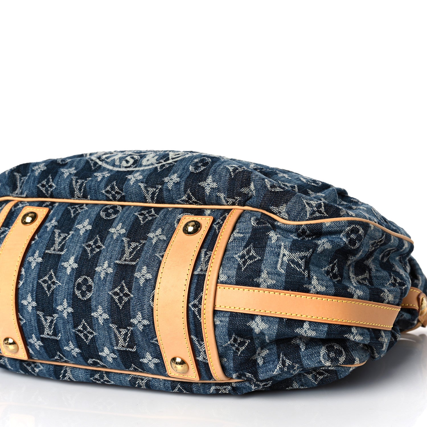 Louis Vuitton Denim Raye Cabas GM 8 of 8