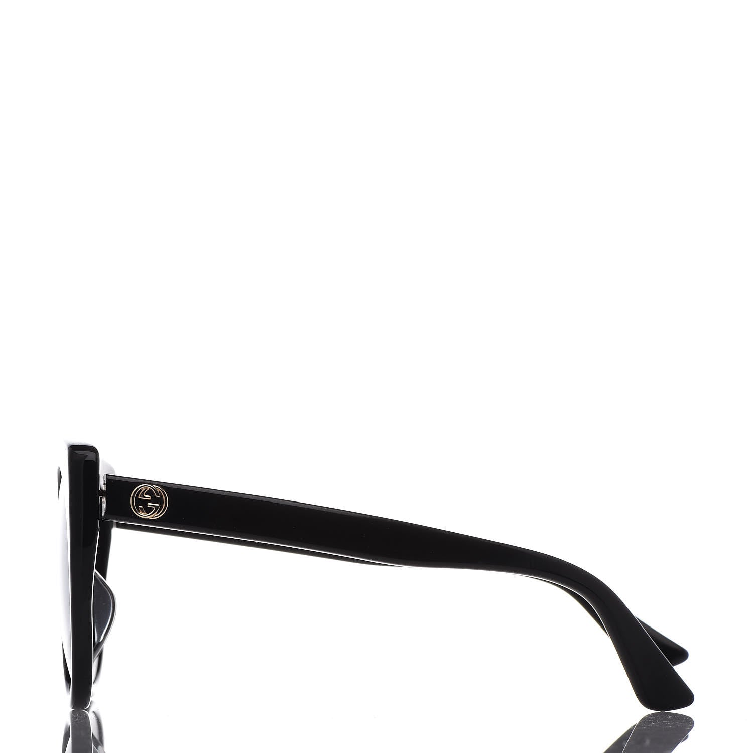 Gucci Cat Eye Sunglasses GG0164S Black 3 of 8