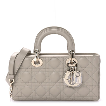 Christian Dior Lambskin Cannage Medium Lady D-Joy Sable 1 of 11