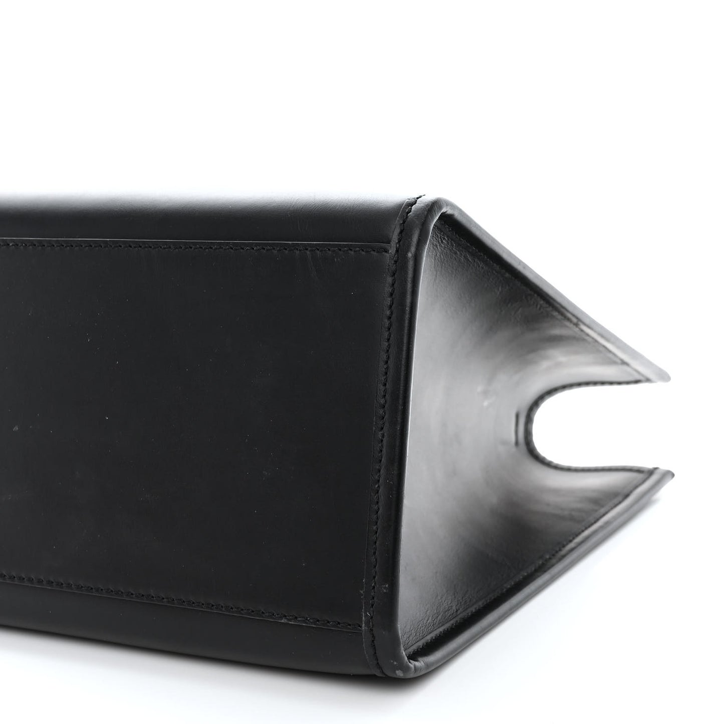 Vitello King Plexiglass Medium Fendi Sunshine Shopper Tote Black