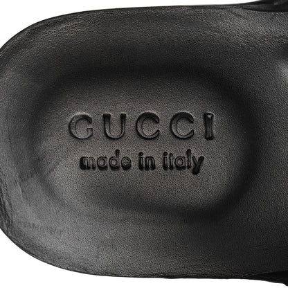 Gucci Calfskin Mens GG Marmont Sandals 11 Black 8 of 9