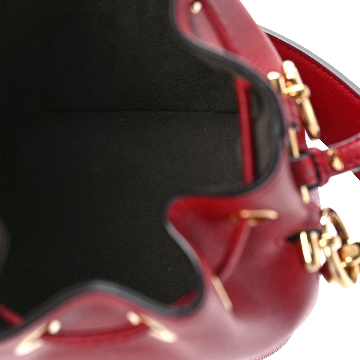Fendi Vitello Cruise F is Fendi Mini Mon Tresor Bucket Bag Fragola 4 of 8