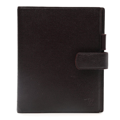 Louis Vuitton Taiga Large Ring Agenda Cover Acajou 1 of 14