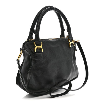 Chloe Calfskin Medium Marcie Satchel Black 3 of 18