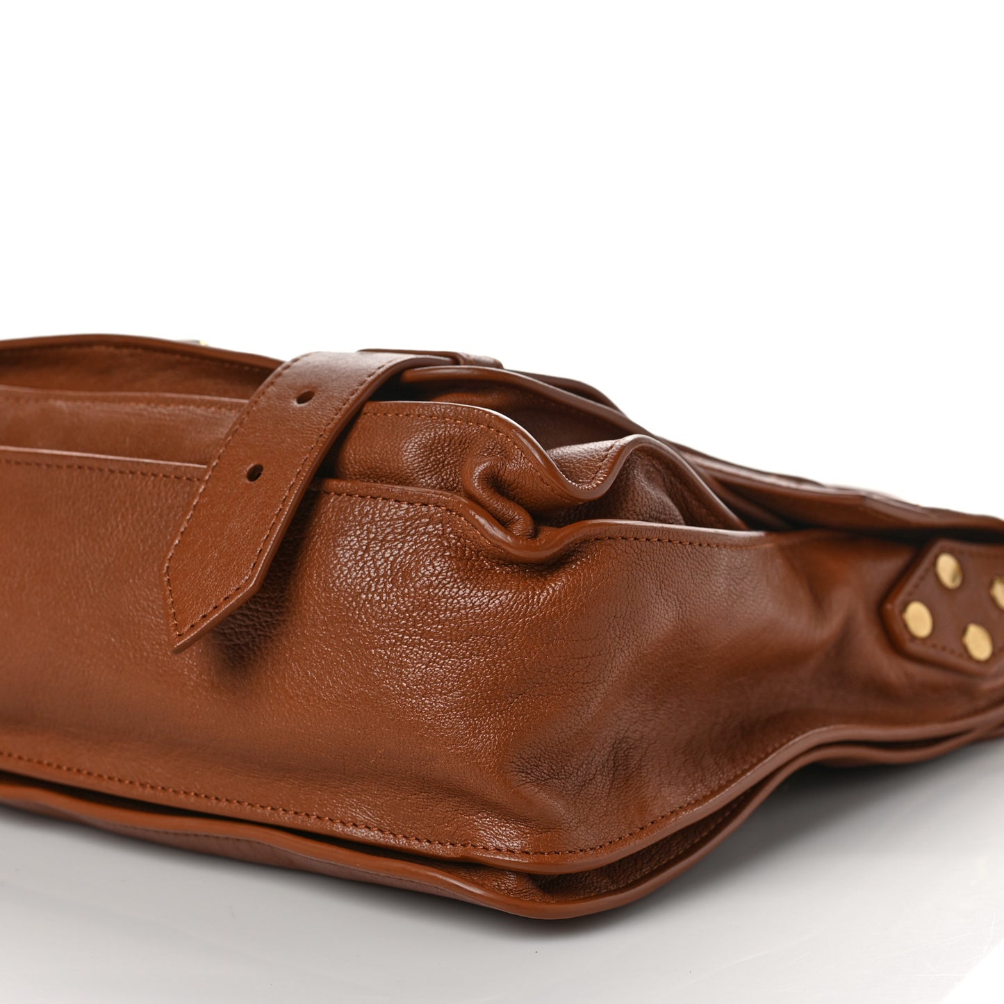 Lambskin Medium PS1 Satchel Saddle