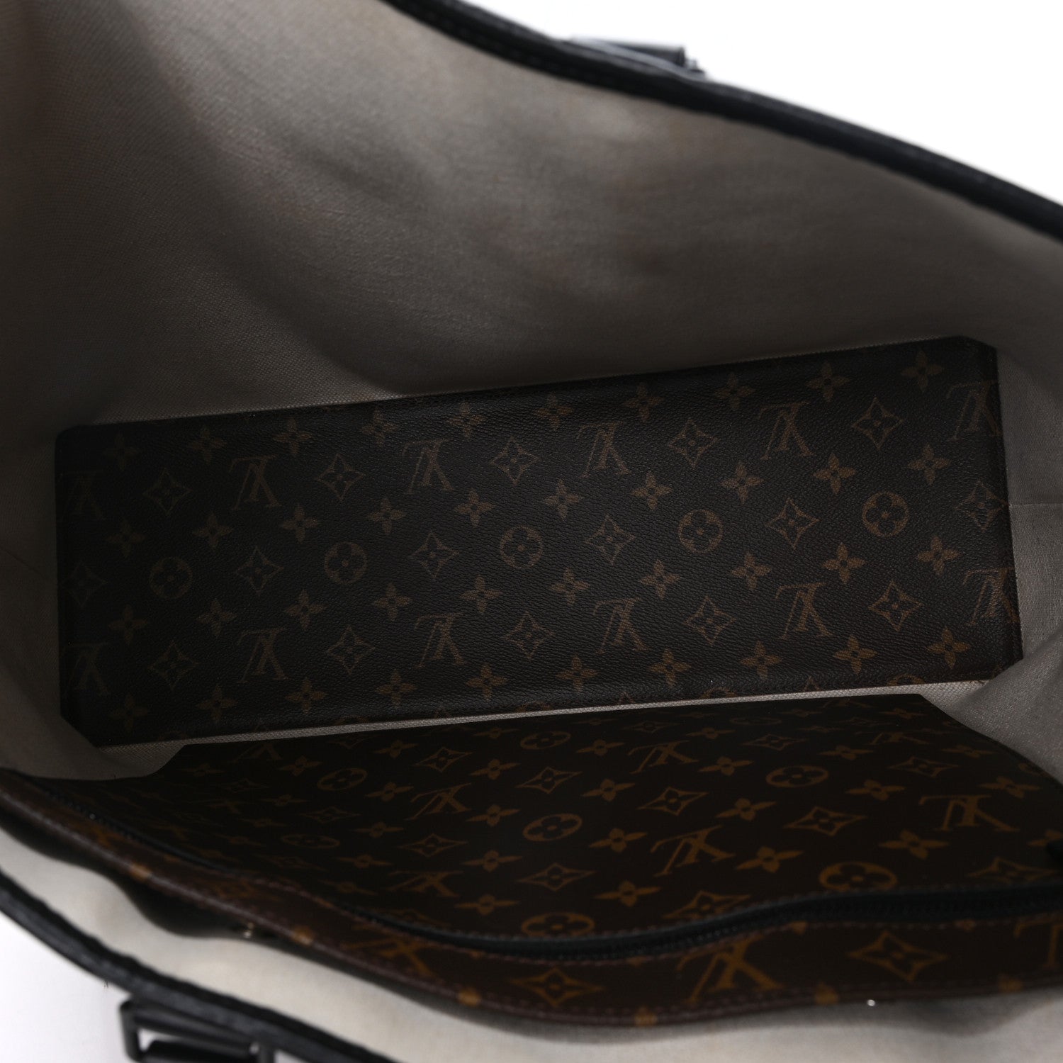 Louis Vuitton Monogram Macassar Weekend Tote GM 5 of 10