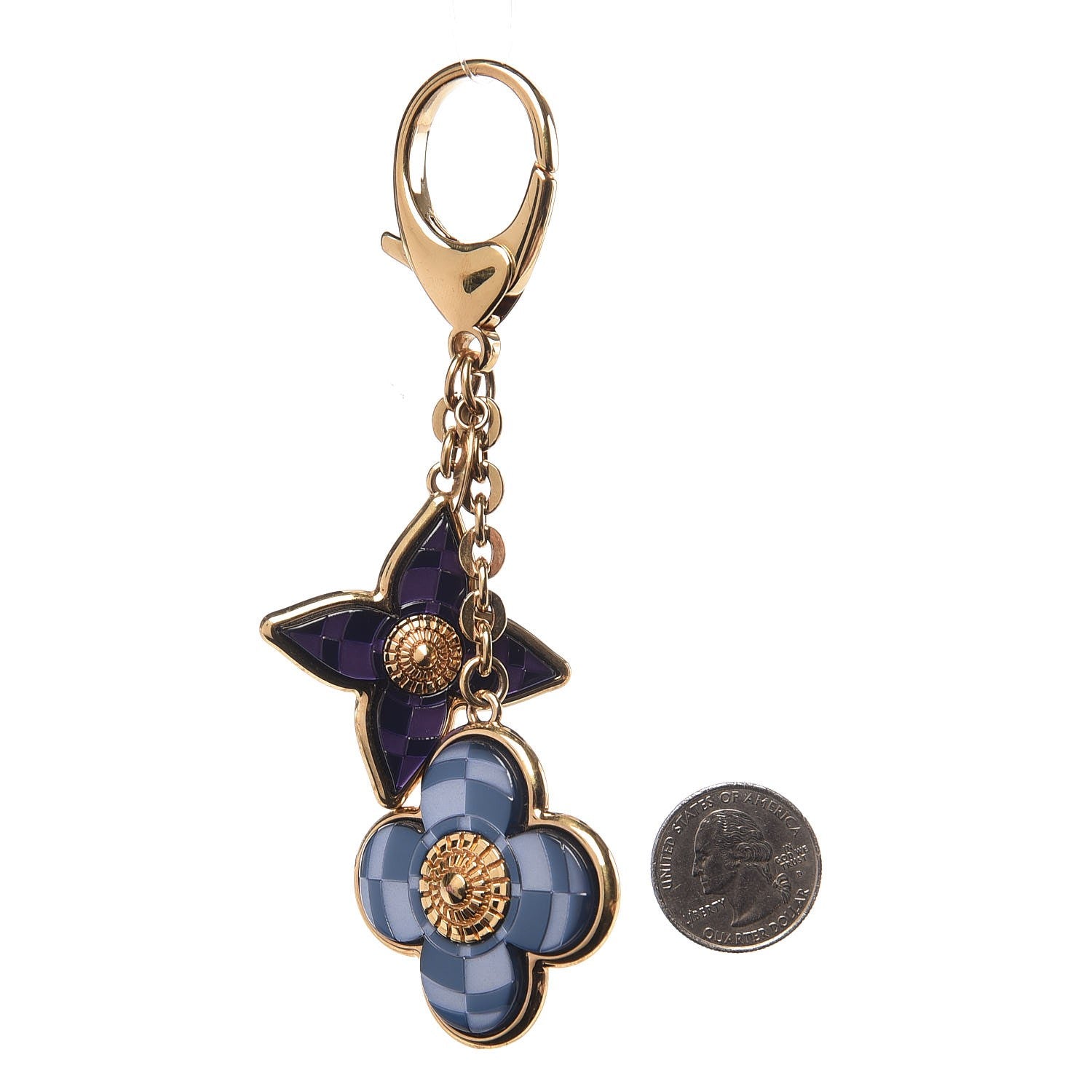 Louis Vuitton Mosaique Bag Charm Blue 2 of 2