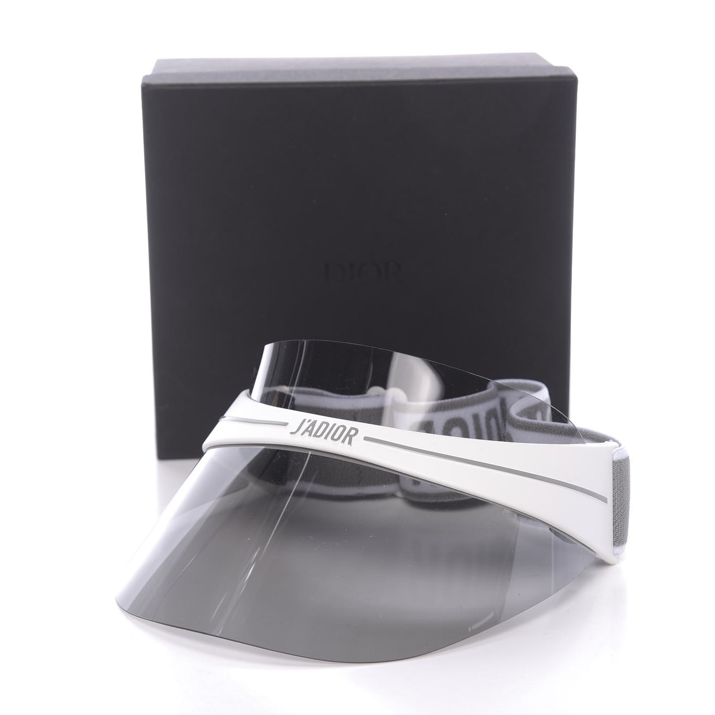 Mirrored DiorClub1 Sun Visor Grey