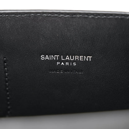 Saint Laurent Calfskin Crocodile Embossed Nano Sac De Jour Black 6 of 13