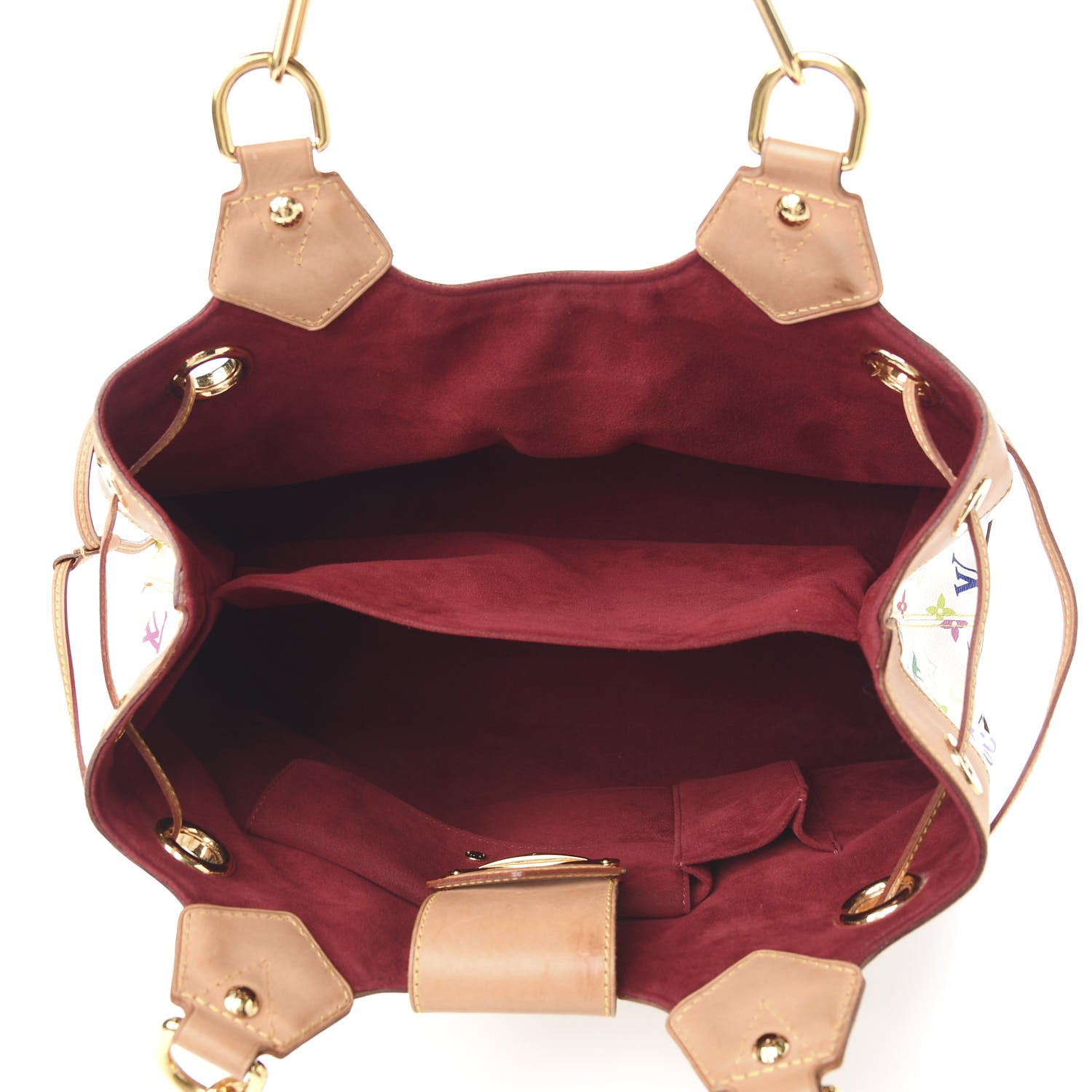 Louis Vuitton Monogram Multicolor Ursula White 4 of 11