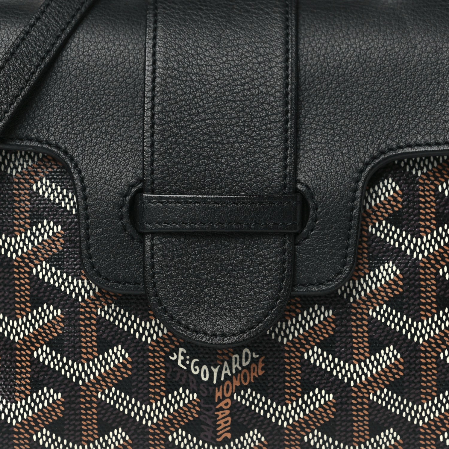 Goyard Goyardine Mini Saigon Black 7 of 9