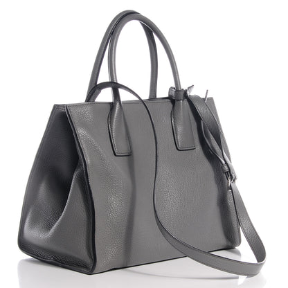 Prada Vitello Daino Shopping Tote Marmo 3 of 9